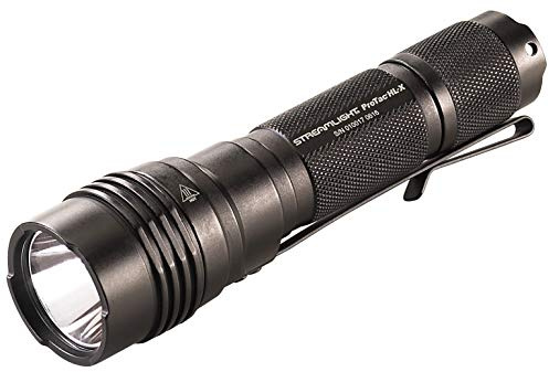 Streamlight 88065 ProTac HL-X 1000-Lumen Multi-Fuel Professional Tactical Flashlight, Includes CR123A Lithium Batteries and Holster, Black