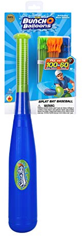 SHS-Yard ZURU Baseball Bundle - Bunch O Balloons - 105 Stück / 100 in 60 Sekunden/Schleuder/selbstschließend/WASSERBALLONS/SELF Seal