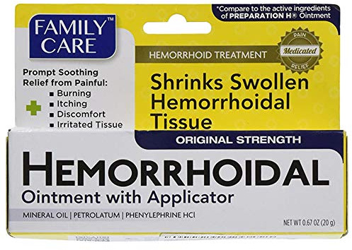 2 Pc Hemorrhoidal Ointment Hemorroid Pain Relief Cream Fast Acting Strength