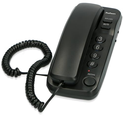Profoon Schnurgebundenes Telefoon TX115 Schwarz