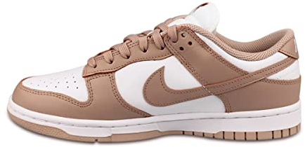 Nike Dunk Low, Sneaker Donna, White Rose Whisper, 38.5 EU