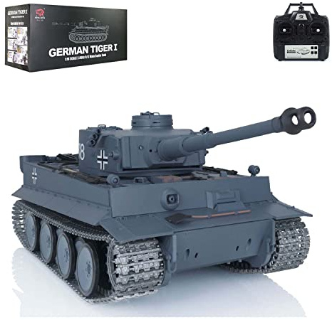 Toucan RC Hobby Henglong 1/16 Maßstab 7.0 Upgraded Metal Version German Tiger I RTR RC Panzer 3818
