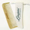 Longivia® Peigne Bois Cheveux Bouclés Peigne Dent Large en Bambou 100% Naturel- Peigne écologique Demelant Grosse Dent Large en Bois Arrondi pour Cheveux Boucle Afro et Crepus