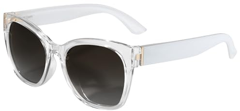 ZENOTTIC Vintage Cat Eye Sonnenbrille für Damen - Polarisiert, Groß, UV400 Schutz, Retro Shades, Designerstil