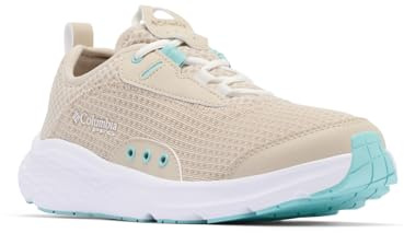 Columbia Womens PFG Castback Non Slip Boat Shoe, Fossil/Spray, 11