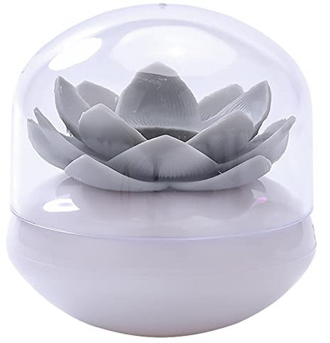 Dispensador de Palillos de Dientes Caja de almacenamiento de la caja del palillo de dientes for sala de estar de hotel Exquisito soporte de algodón de algodón Diseño de flores Contenedor de almacenami