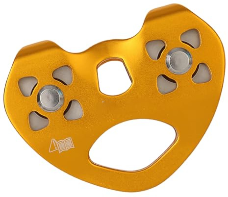 Polea doble en tándem de aluminio de la polea de la rueda gemela del cruce