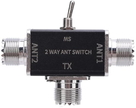 2-Wege CB Ham Antenna Coax Switch für IC705 Kurzfunk 100W 1-30 MHz Optionaler Koaxialschalteranschluss für Dual Direction