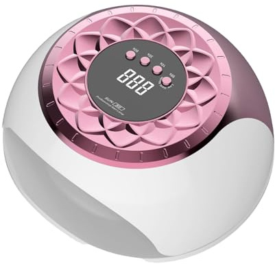 Lampada UV per unghie - Essiccatore per smalto gel, fotopolimerizzazione | Macchina LED professionale Uniquee ad asciugatura rapida, attrezzatura per manicure di qualità professionale con sensore
