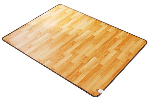 Floor Heater Heated Floor Mat, Graphene Electric Heated Carpet Heated Area Rug w/Timers & Heating Setting, Electric Heating Pad Foot Warmer Under Desk(200x600CM)