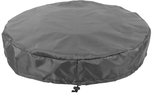 Gadpiparty Copertura per Barile Antipioggia Oxford 210D 65X10 CM Coulisse Protezione Esterna per Secchio d'Acqua e Barile in Plastica Accessori per Camion Cassone