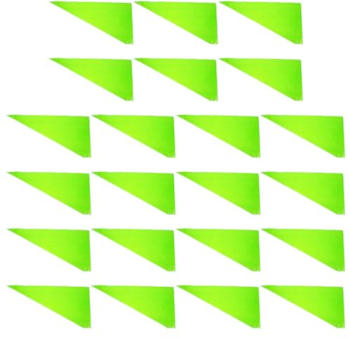 HAPINARY 22pcs Green Masonry Grout Bags 25x52cm for Tile Grout Installation Cement Applicator Tool Suitable for Exterior Wall Tiling and Repair