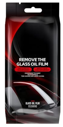 Car Glass Film Magic Cleaning Sponge,Car Glass Oil Film Remover & Windshield Cleaner Tool,Non-Scratch Window Cleaning Sponges,Car Glass Cleaner and Car Window Cleaning Kit for All Vehicles