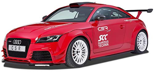 CSR-Automotive Cup-Spoilerlippe mit ABE Kompatibel mit/Ersatz für Audi TT RS 8J CSL226-S