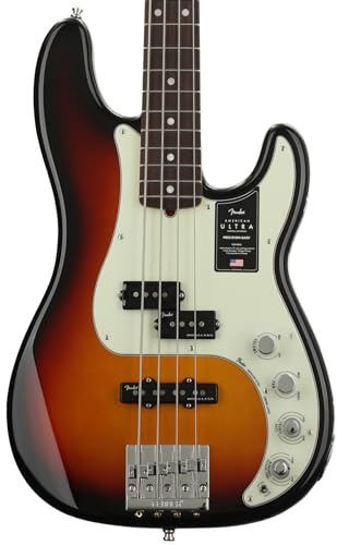 Fender American Ultra Precision Bass RW Ultraburst - E-Bass