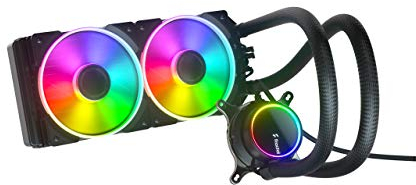 Fractal Design Celsius+ S24 Prisma PWM ARGB 240mm Silent Performance Slim Radiator AIO CPU Liquid/Water Cooler