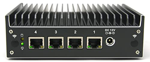 Protectli Vault Pro VP2410-4 Port, Firewall Micro Appliance/Mini PC - Intel Celeron J4125, DDR4 RAM, M.2 SSD Storage, AES-NI, Barebone