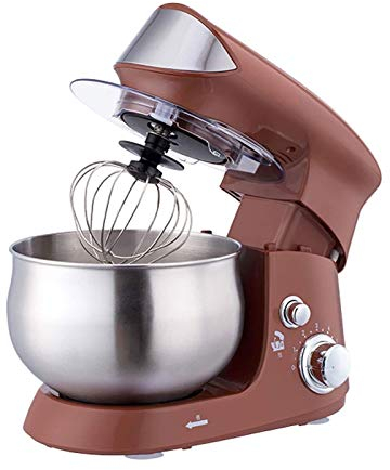 Frullatore per Impasto con sbattitore per Alimenti, frullatore per Dolci Elettrico da 600 W con Ciotola, frullino, Gancio, Frusta, separatore di Uova Lavabile in lavastoviglie (col