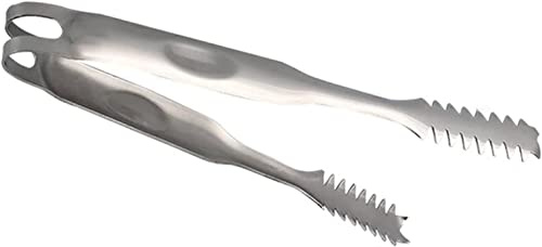 Kitchen Tongs Stainless Steel Ice Tongs Bread Tongs Serving Tongs with Teeth Bar Sugar Ice Tongs Bar Kitchen Serving Tong Tongs