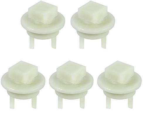 Nimomo Engrenages de Hachoir à Viande en Plastique, 5 Pièces Pièces de Hachoir à Viande de Cuisine à Domicile Manchon D'engrenage de Hachoir en Plastique adapté pour Bosch