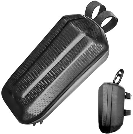 Borsa Scooter Elettrica - 3L Case Di Stoccaggio Della Custodia Anteriore Del Manubrio 3L | Borsa Di Trasporto Scooter Con Cerniera, Organizzatore Del Manubrio EVA Hard Shell Per Caricatore Del Portafo