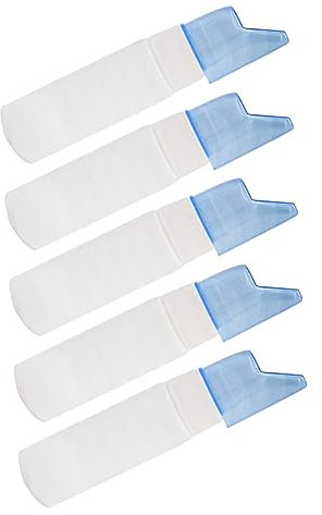 ELAYARD Botella de Spray Vacía Nasal 70ml Abs Azul, Pack 5 Unidades