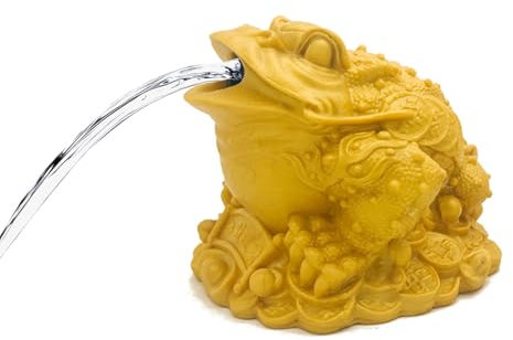 Cracheur de fontaine de jardin, fontaines de piscine pour piscines hors sol, sculpture d'animaux de jardin pour étangs de Koi, pour Embellir Et Espaces Extérieurs(8.2*7.2*6.8cm/3.2*2.8*2.7in)