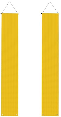 Bandiera della Romania Stampa Welcome Hanging Banner, Bandiere Verticali Partito Portico Segno, per Interni ed Esterni, 180 x 30,5 cm