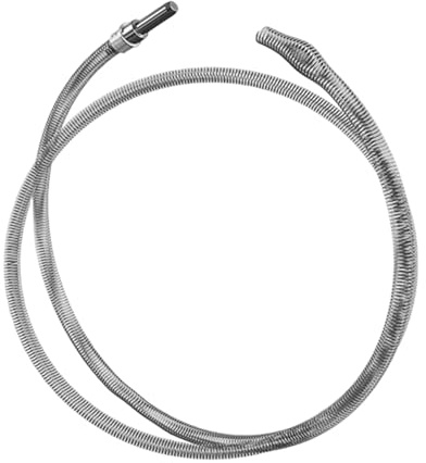 KESOTO Serpente per Scarichi, Pulitore per Cavi, Molla in Acciaio, Pratico Sturalavandini, Trapano Flessibile, Scovolino per Cucina, 2m
