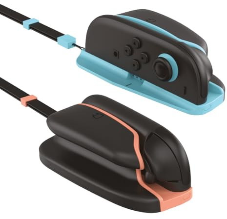 Venom Nintendo Switch 2 Convertisseurs de Mode Souris Joy-Con | Pack Double avec Dragonnes | convertisseur mode souris joy con, lot de 2, dragonnes, accessoire switch 2, nintendo switch 2