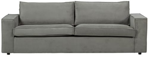 WOOOD Thomas 3-sitzer Sofa ribcord verwitterte grün