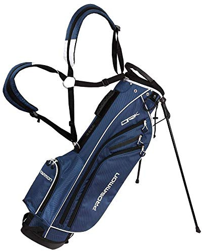 Prosimmon Golf DRK 7 Lightweight Golf Stand Bag with Dual Straps Blue/White