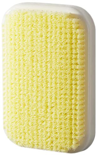 Wandmontierter Rückenschrubber für die Dusche – große Peeling-Bürste für Dusche – Bade-Scheuerbürste – freihändige Rückenbürste und Körperschrubber – Duschzubehör – 20,1 x 30,2 cm