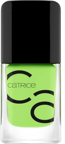 Catrice ICONAILS Gel Lacquer, Gellack, Nagellack, Nr. 150 Iced Matcha Latte, grün, langanhaltend, glänzend, ohne Aceton, vegan, Mikroplastik Partikel frei (10,5ml)