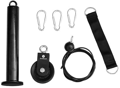 sveltus Riemenscheiben-Set, Schwarz, Einheitsgröße