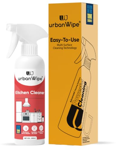 urban Wipe Kitchen Cleaner Spray Suitable For All Kitchen Surfaces, Gas Stove, Countertop, Tiles, Chimney And Sink_(500Ml)