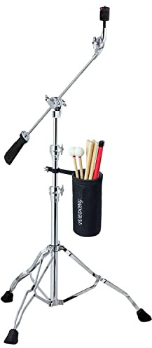 Tama HC84BW Roadpro Serie Cymbal Stand Galgenbeckenständer mit Gegengewicht + keepdrum DSC01 Drumstick-Halter