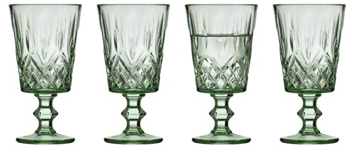 Lyngby Glas Sorrento Vinglas 29 cl 4 st Grön