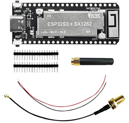 Heltec Automation Heltec Wireless Stick Lite V3 with ESP32-S3FN8 and SX1262 Type-C USB LoRa Development Board 433MHz 863-870MHz 902-928MHz Support Bluetooth WiFi and LoRa Connections (902-928MHz)