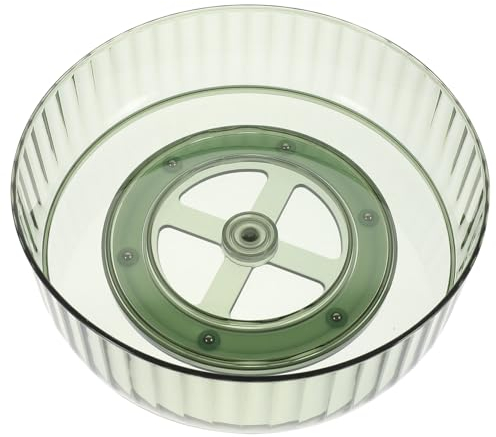 Alipis Vassoio Girevole per Il Trucco Organizer per Spezie Tavolo Girevole da Cucina Porta Condimenti Girevole per Un'archiviazione Ordinata