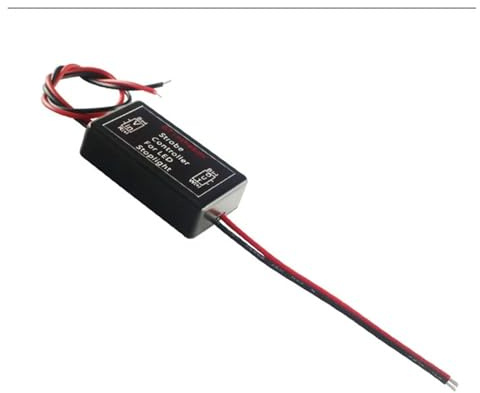 Feux Arrière Boîtier Contrôleur Module Stroboscopique Flash 12 V-24 V GS-100A pour Voiture Camion Moto Feu Stop Et Feux Freinage Supplémentaires Car Feu ArrièRe