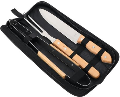 KITANDOVE Set Di Utensili Per Barbecue Accessori Per Barbecue Aperto Kit Per Campeggio E Escursionismo Forniture Per Grigliate Familiari