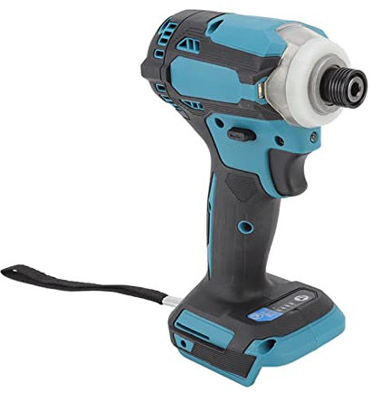 Kit de Destornillador de Impacto, Llave de Impacto Inalámbrica, Taladro de Impacto, Destornillador Eléctrico sin Escobillas, Juego de Herramientas de Perforación, Destornillador