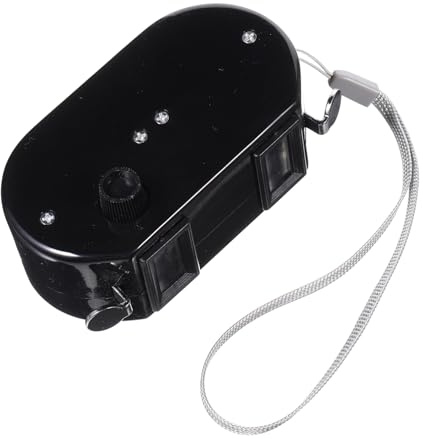 ifundom Dual Counter Handheld Mechanischer Counter Clicker Baseball Pitch Counter Clicker Für Menschen Schoßfischen Golf Stricken Schwarz