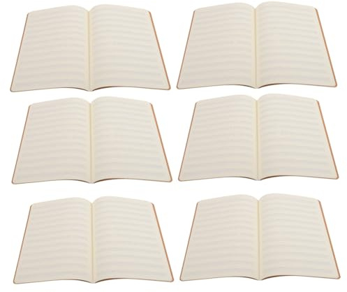 DOITOOL 10 Stück Notenhefte aus Papier Karierte Seiten Leicht und Tragbar für Schüler und Lehrer für Schulbedarf