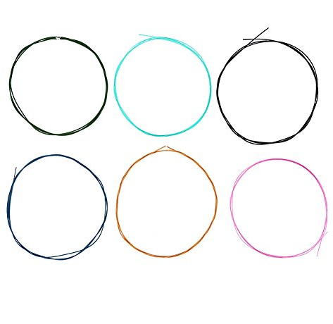 Gitarrensaiten Bunte Kassische Gitarrensaite Normale Spannung Heller Crisp Tone Guitar Accessory