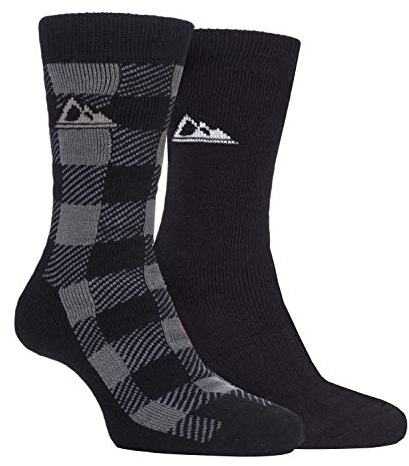 Storm Bloc – 2-pack herr Outdoor Winter termosockar med fleece för gummistövlar