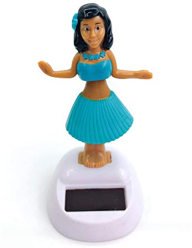 Auto Armaturenbrett Dekoration Hula Tänzerin Figur Dekoration - wackelfigur Dekoration Tischdeko, Büroeinrichtung, Heimtextilien und Autodekoration