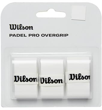 Wilson Padel Pro Overgrip, Weiß, 3er-Pack, WR8416301001