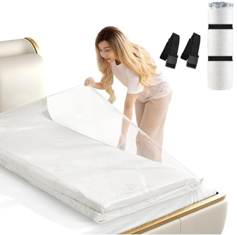 Vakuumbeutel für Matratzen 240 * 120cm, Vakuumversiegelte Beutel für Lagerung von Matratzen, Matratzen Vakuumbeutel für Schaumstoff Gel Latexmatratzen, Vakuum-Matratzentasche zum Umzug